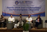 ALGORITMA Research and Consulting merilis Survei Nasional 2023 yang bertajuk 