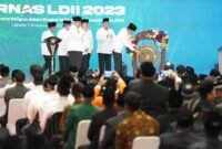 Acara Rapat Kerja Nasional (Rakernas) Lembaga Dakwah Islam Indonesia (LDII) 2023 di Jakarta Timur. (Dok. Tim Media Prabowo Subianto)
