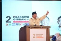 Calon Presiden Prabowo Subianto menghadiri doa bersama dengan 2.000 kiai di Lebak, Banten. (Dok. Tim Media Prabowo-Gibran)