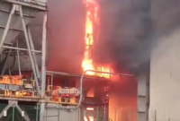 Insiden meledaknya tungku pengolahan nikel terjadi di kawasan Indonesia Morowali Industrial Park.milik PT Indonesia Tsingshan Stainless Steel (ITSS). (Dok. Tangkapan layar di grup WA jurnalis)  