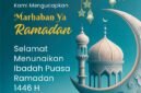 Selamat menunaikan ibadah puasa Ramadhan 1446 H/2025, (Dok. Persrilis.com)  