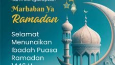 Selamat menunaikan ibadah puasa Ramadhan 1446 H/2025, (Dok. Persrilis.com)  